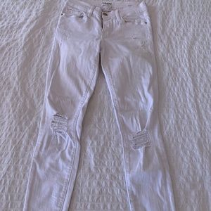 FRAME white jeans Size 27